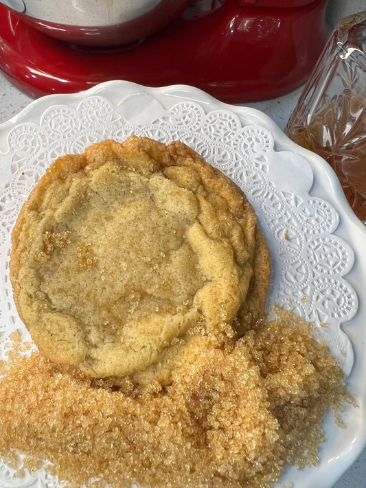 Gooey Bourbon Sugar Cookies